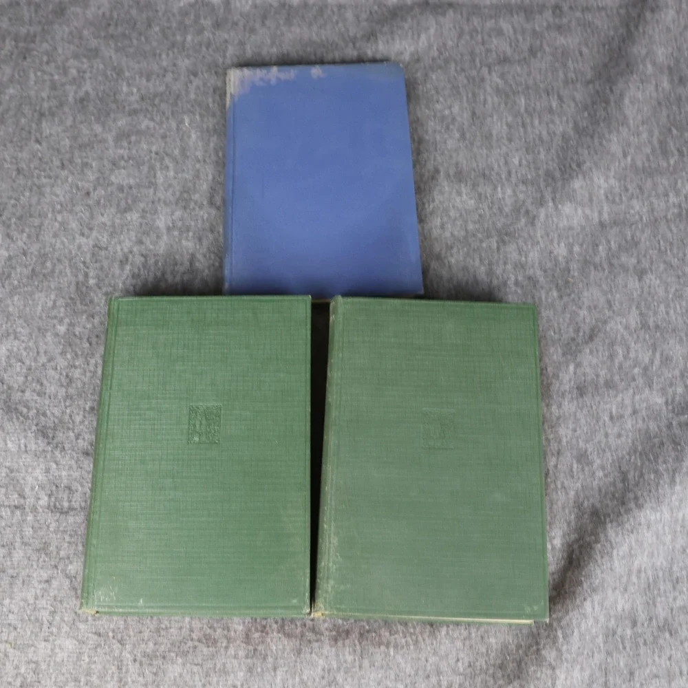 Vintage Characters And Events & Liberalism And Social Action Dewey 3 HC Set USA